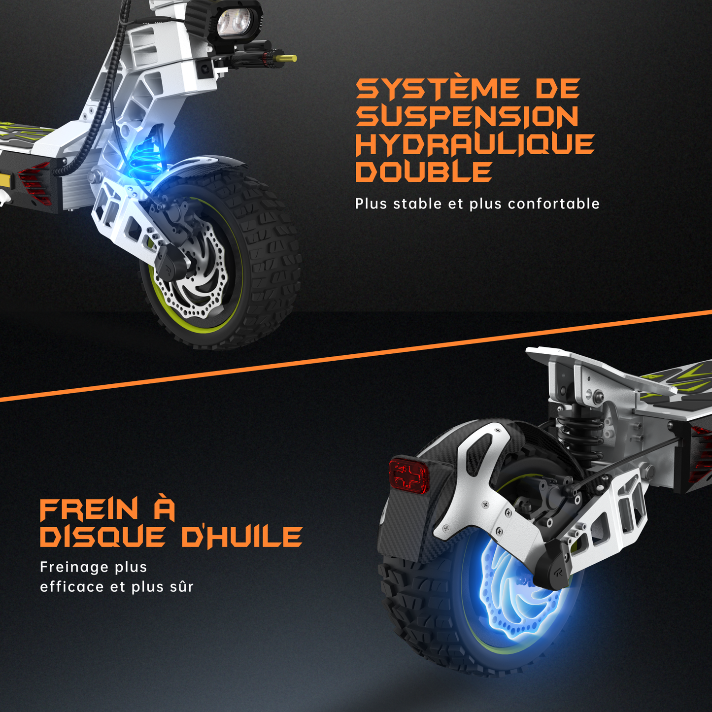 Monopattino elettrico Ruitoo T3 Max per tutti i terreni