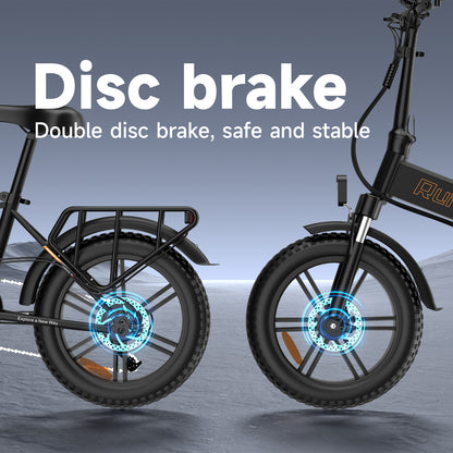 Bici elettrica pieghevole Ruitoo E20PRO