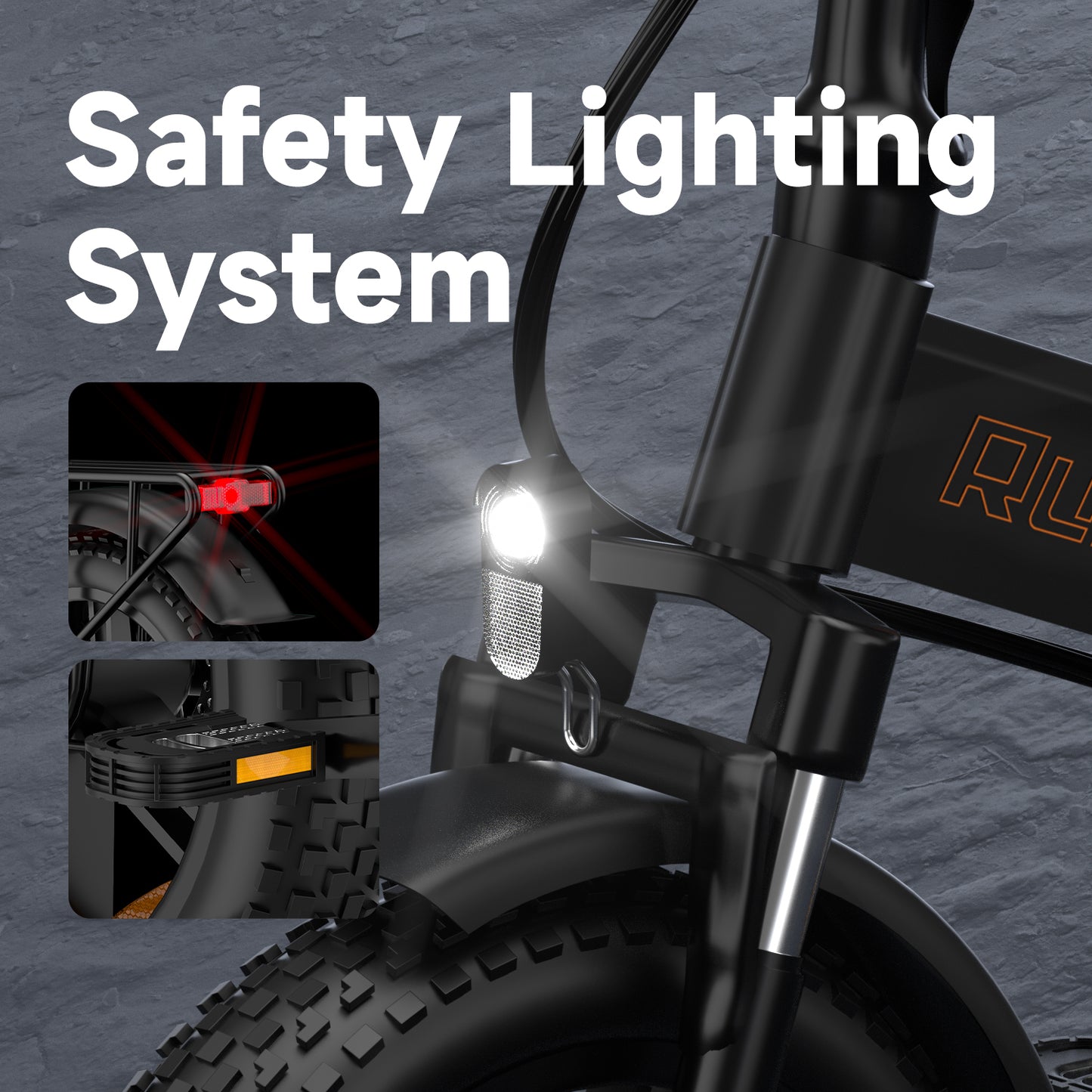 Bici elettrica pieghevole Ruitoo E20PRO