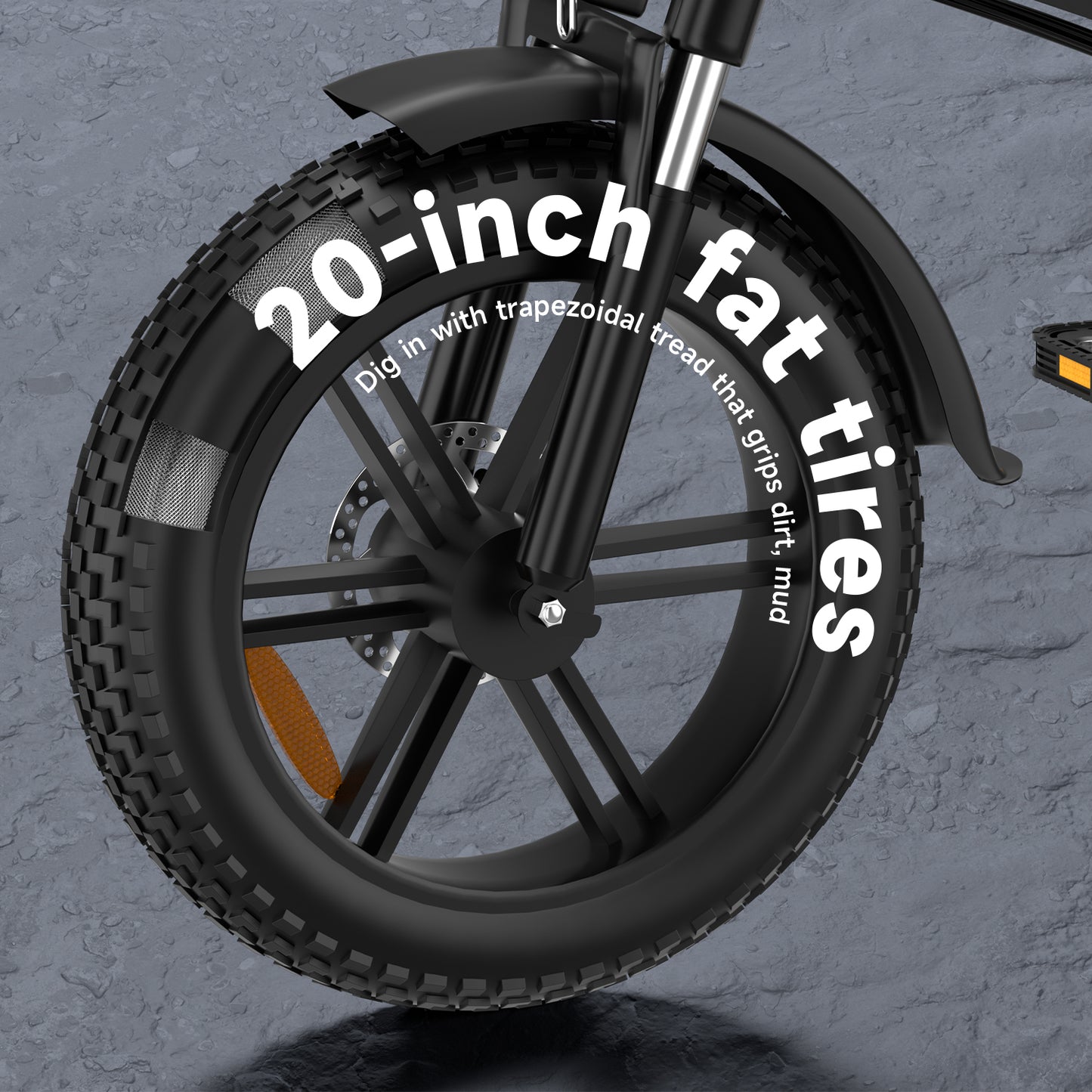 Bici elettrica pieghevole Ruitoo E20PRO