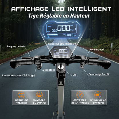 Monopattino elettrico Ruitoo T3 Max per tutti i terreni