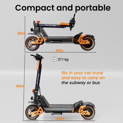 Monopattino elettrico Ruitoo M4 Max per adulti