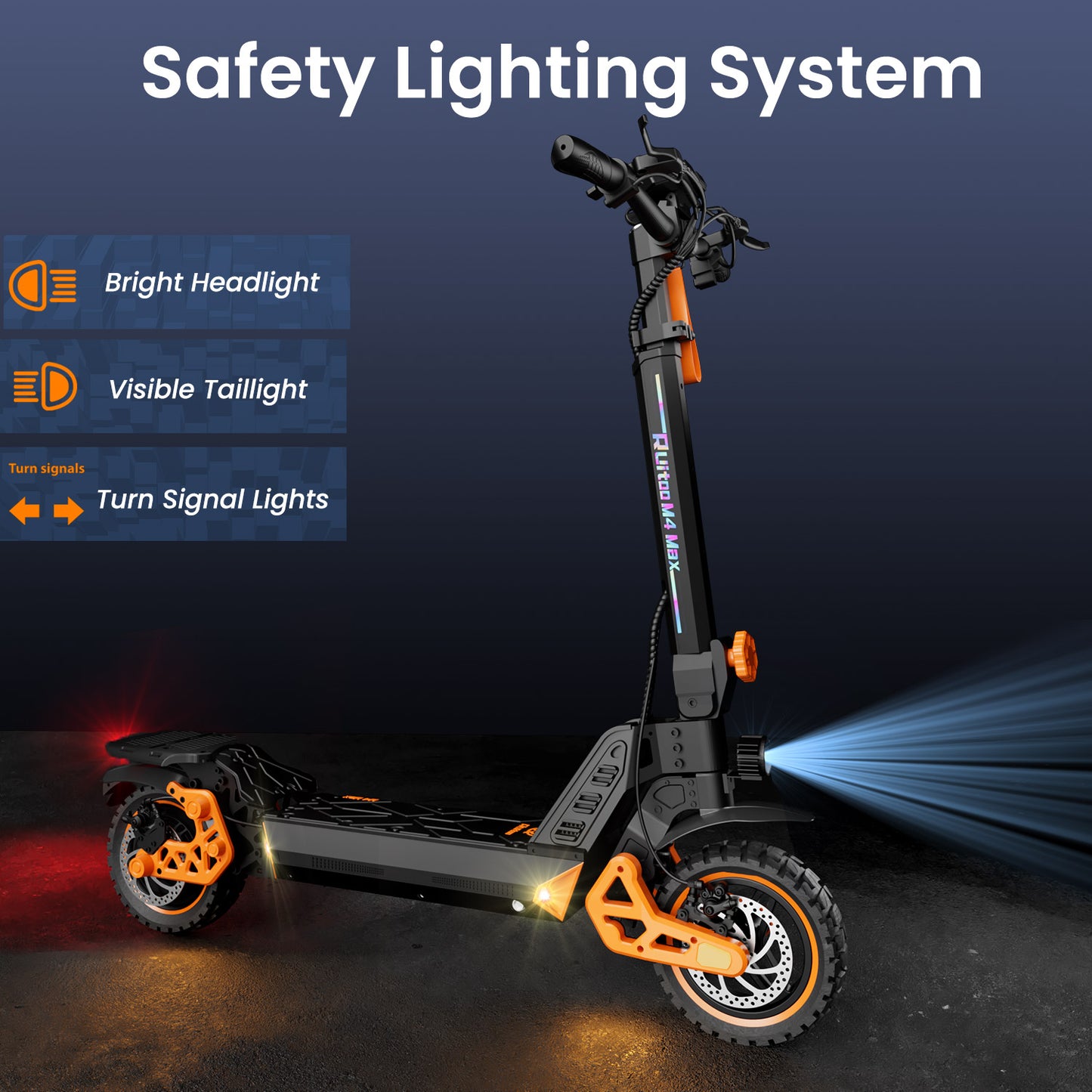 Monopattino elettrico Ruitoo M4 Max per adulti