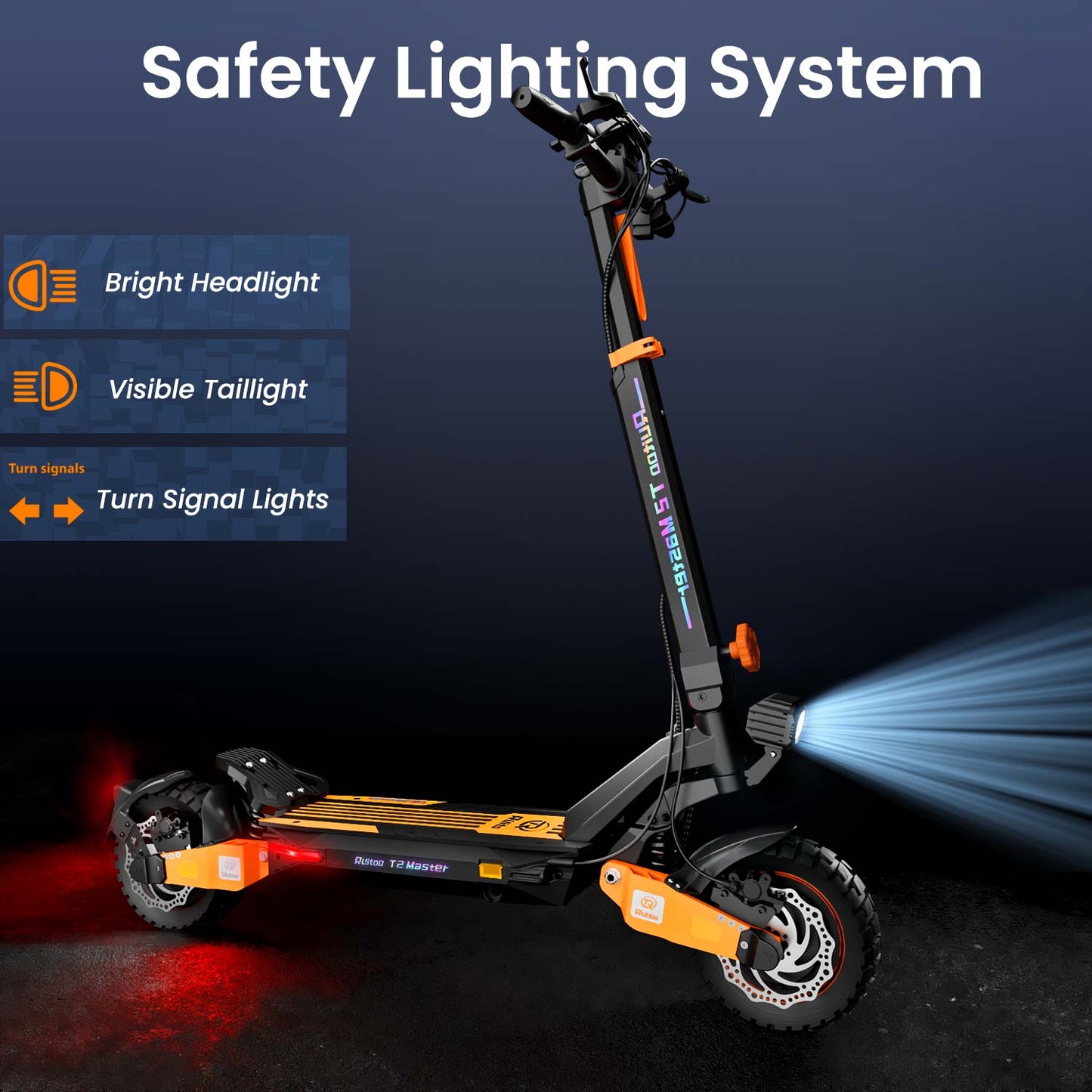 Monopattino elettrico Ruitoo T2 Master per tutti i terreni