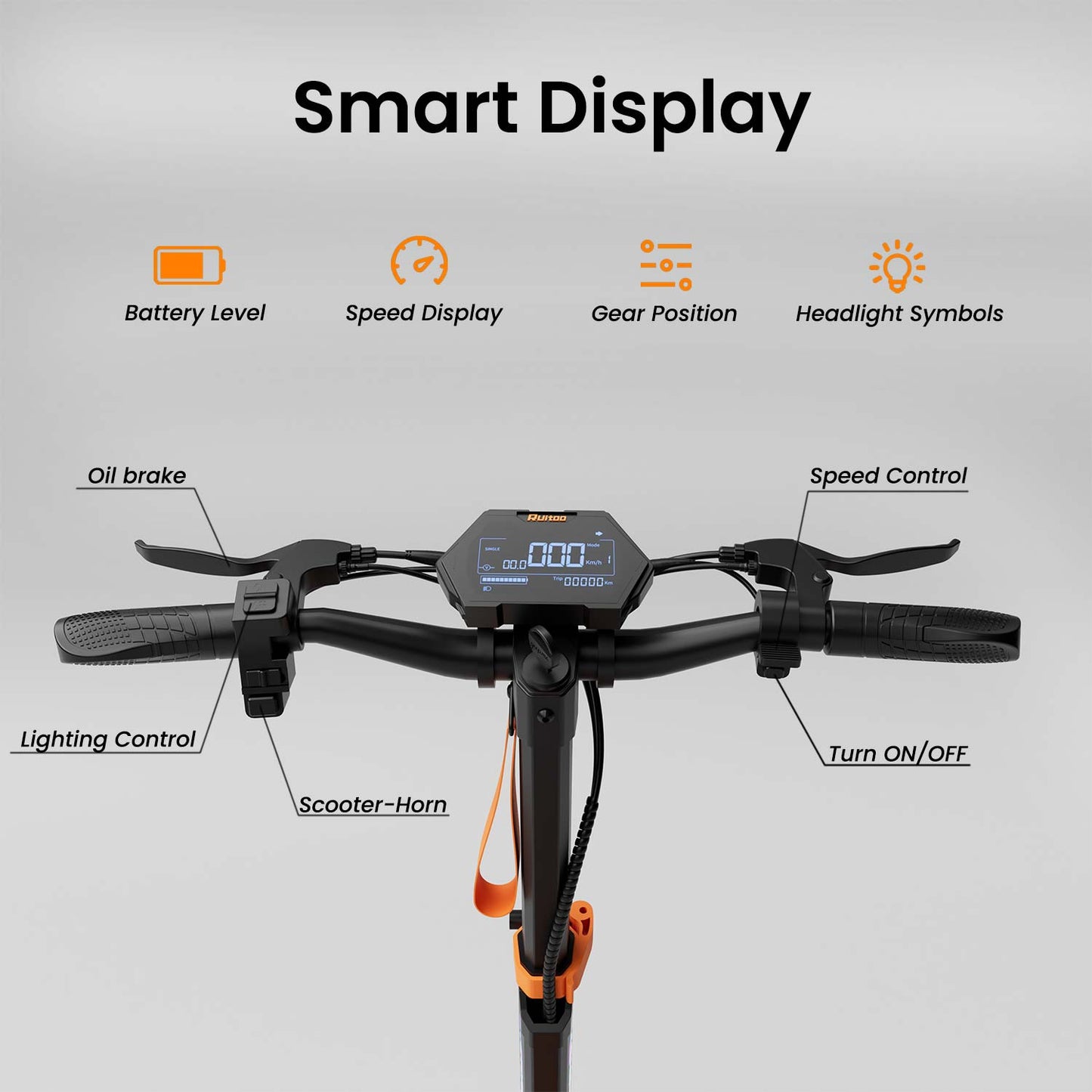 Monopattino elettrico Ruitoo T2 Master per tutti i terreni